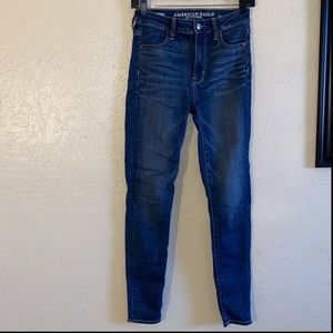 American Eagle Super High Rise Jeggins Size 00